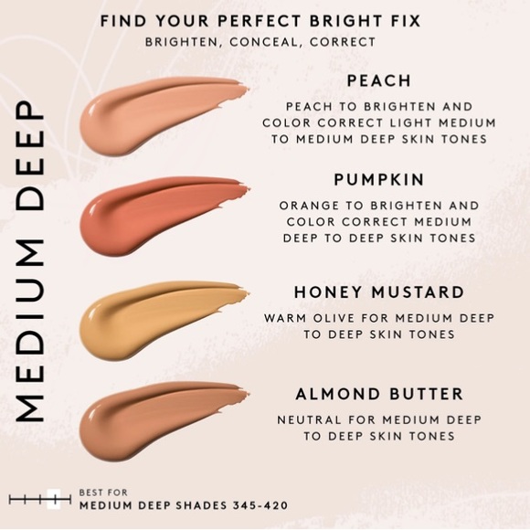 🆕 Fenty Beauty by Rihanna Bright Fix Eye Brightener Concealer in Almond Butter - Picture 7 of 9